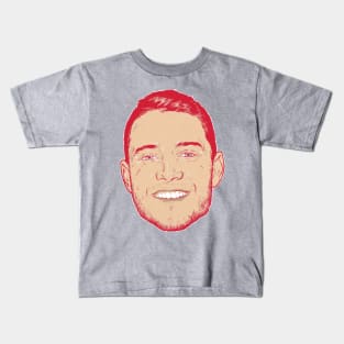 Christian McCaffrey Swag Head Kids T-Shirt